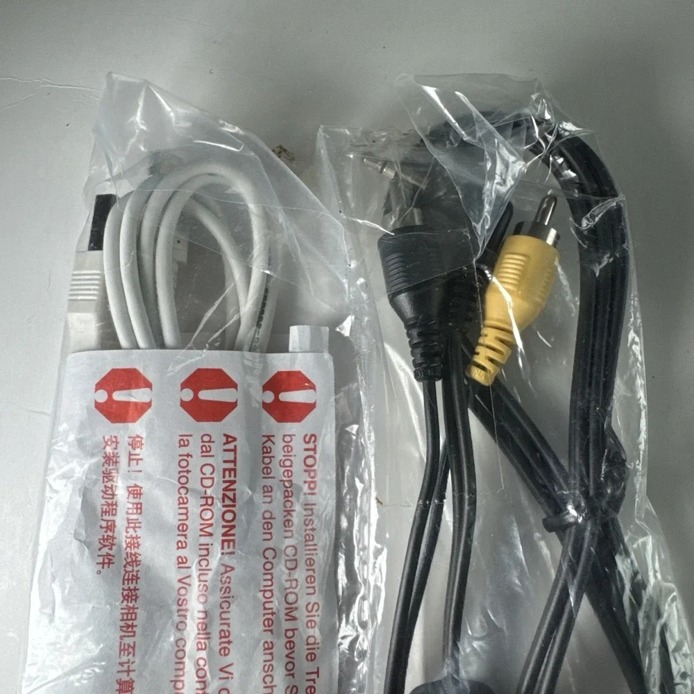 Canon PowerShot USB Data/AV Cable Cord OEM NEW SEALED